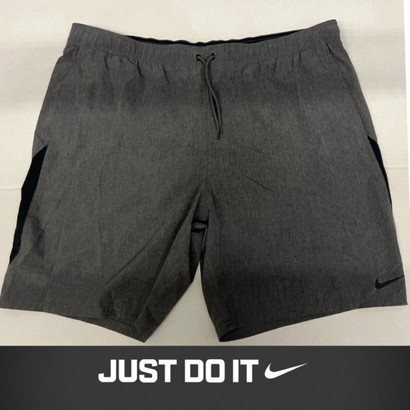 Nike - Swim Men's Grey - 9in - Volley Trunks Size - NESSA482-039 - Picture 1 of 12